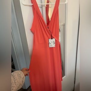 41 Hawthorn Coral Tie Dress